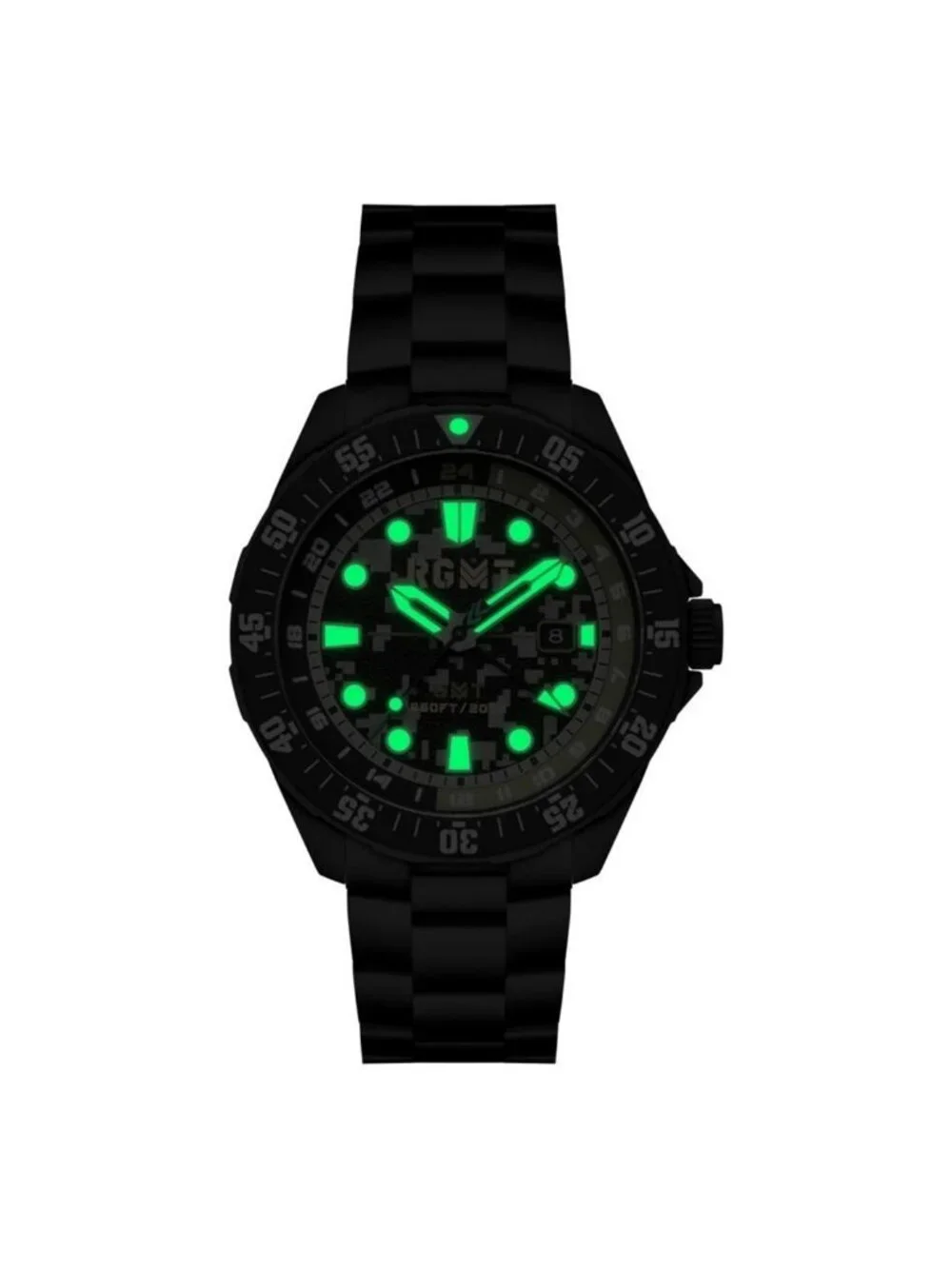 NWT Rgmt Continental Black Dial Men's Watch